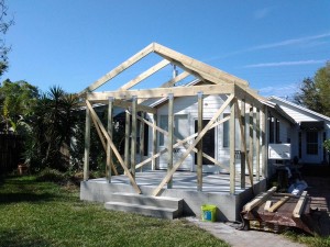 Framing the roof